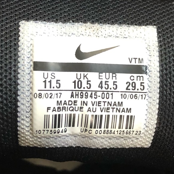 Nike Air Max 97 “Patches” Black Olive Green Size 11.5 - Picture 8 of 10